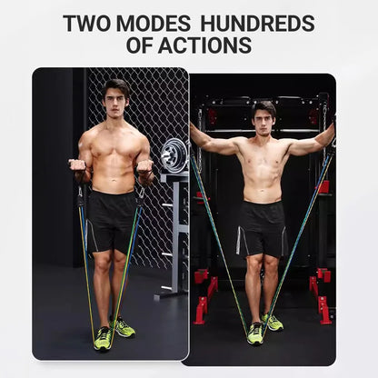 10-14 Pcs Premium Resistance Band Sets