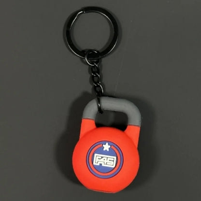 Dumbell/ Barbell Keychain