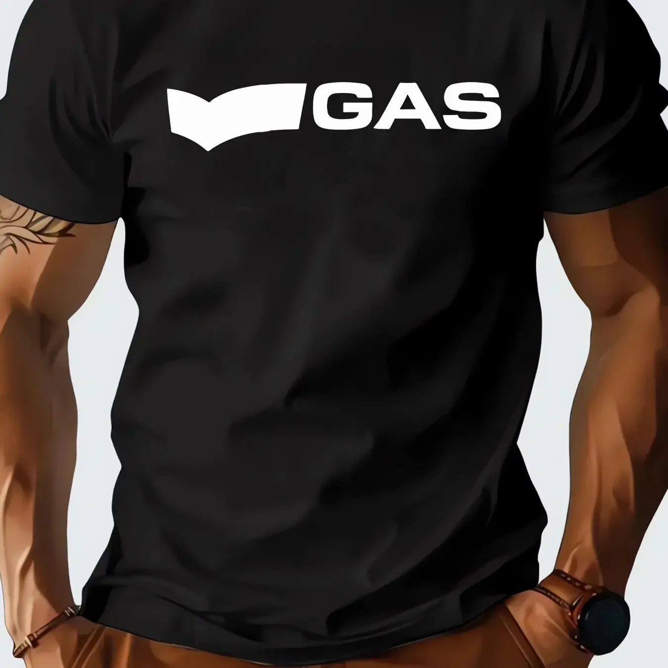 Mens Running Shirt/ Jersey GAS