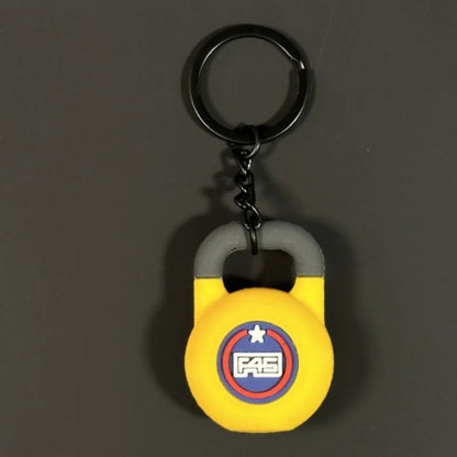 Dumbell/ Barbell Keychain