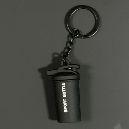 Dumbell/ Barbell Keychain