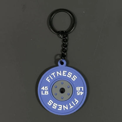 Dumbell/ Barbell Keychain