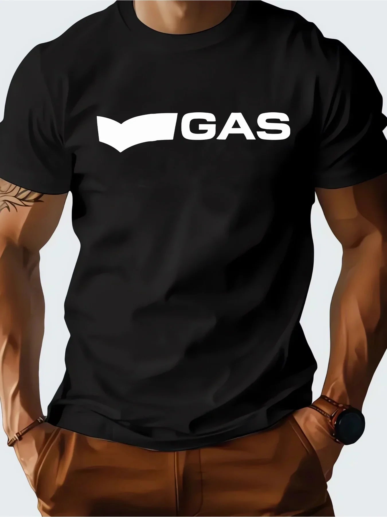 Mens Running Shirt/ Jersey GAS