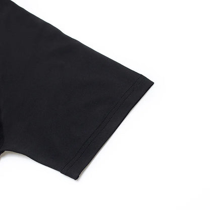 METAL LETTERING COMPRESSION SHIRT